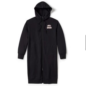 Harley-Davidson Women's Essential Fleece Full Zip Duster Hoodie - Size M